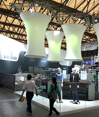 USE WHAT YOU SELL | KARL MAYER<br />
SHANGHAITEX<br
/>
SHANGHAI