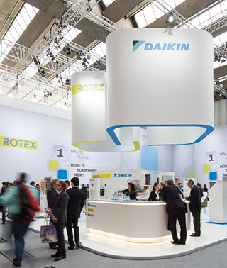 ROTEX AUF DER ISH 2013 | ROTEX<br />
DAIKIN_ISH